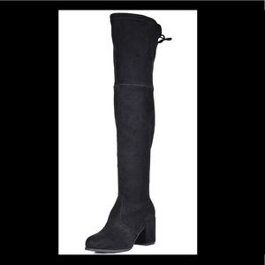 Toetoes Over The Knee Black Boots OTK size 11